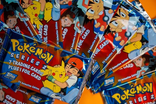 Topps pokémon trading - (2000),