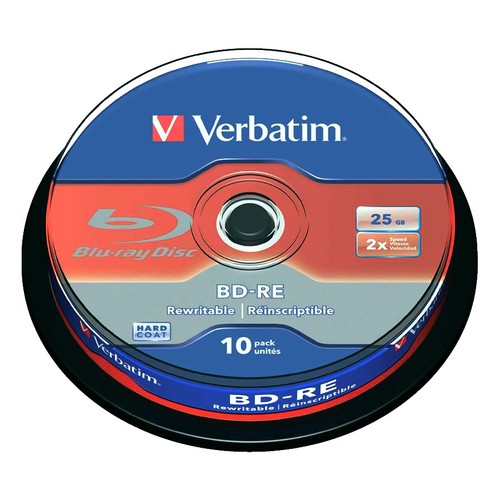 Verbatim dl blu ray - verbatim, bd-re