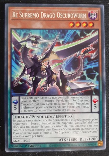Supremo drago oscurowurm - re,