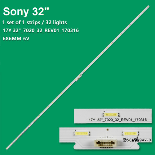 Kit barra strip led sony - barra,
