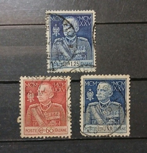 1925 francobolli regno - francobolli,