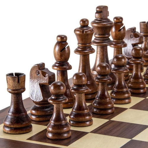 Set pezzi scacchi legno - scacchi,