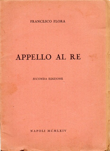 Francesco flora - (fascismo),