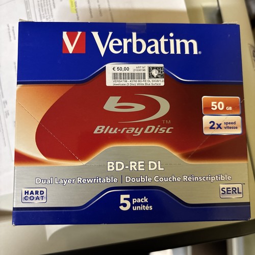 Blu ray vergine - dl, 50